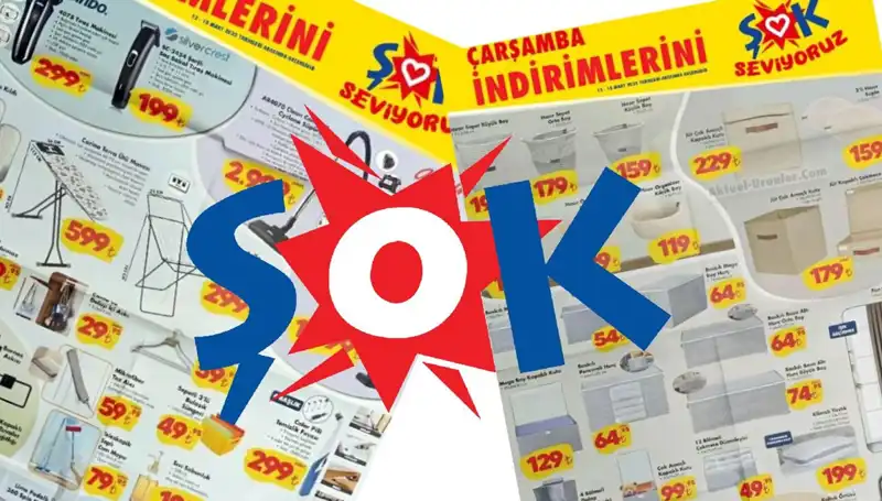 Çarşamba Günü ŞOK Marketlerde Satışa Sunulacak Harika Ürünler!