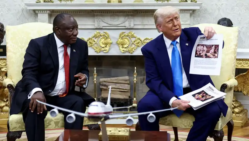 Trump’tan Şok Açıklama: Beyazlara Soykırım Tehlikesi İddiası