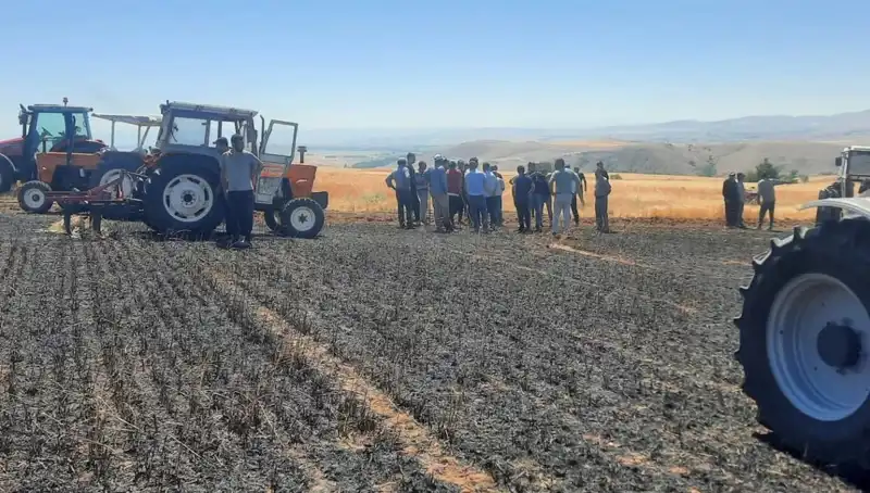Yozgat’ta Büyük Yangın: 100 Dönüm Tarım Arazisi Yeniden Kül Oldu