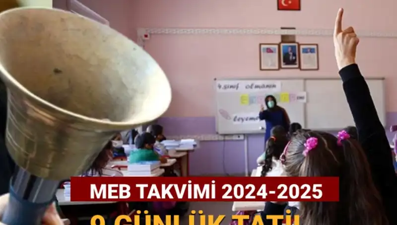 2024-2025 Eğitim-Öğretim Yılı Ara Tatil Takvimi Açıklandı!