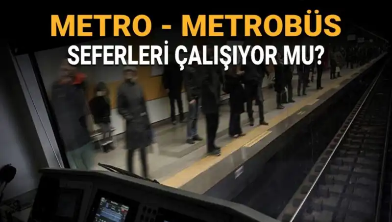 İstanbul’da Metrobüs ve Metro Seferleri Hakkında Son Gelişmeler!