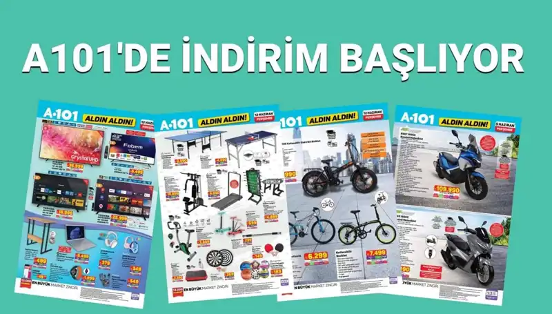 A101 12 Haziran Aktüel Kataloğu: Yeni Ürünlerle Alışveriş Heyecanı Başlıyor!