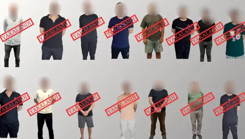 Kırmızı Bültenle Aranan 14 Kişi, Ülke Genelinde Yakalandı!
