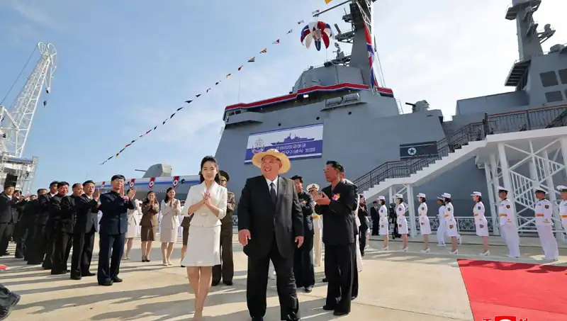Kuzey Kore, 5 Bin Tonluk Yeni Destroyer ile Deniz Gücünü Arttırıyor