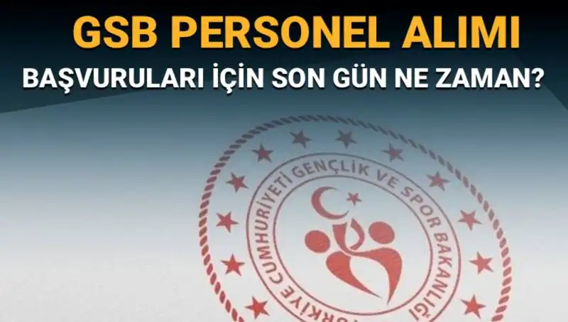 Gençlik ve Spor Bakanlığı’ndan Yeni Personel Alımı: Başvurular için Son Tarih Açıklandı!