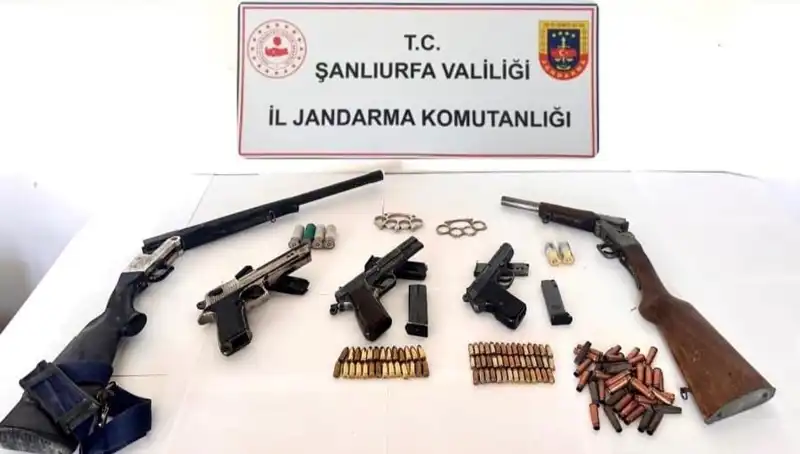 Şanlıurfa’da Ruhsatsız Silah Operasyonunda Şok Gelişme: 5 Tutuklama