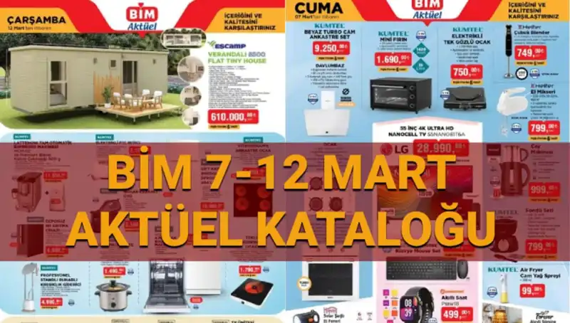 BİM Aktüel Kataloğu 11-12 Mart: Yeni Ürünlerle Dolu Bir İndirim Şenliği!